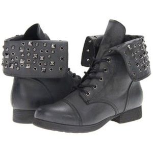 Black ankle boots